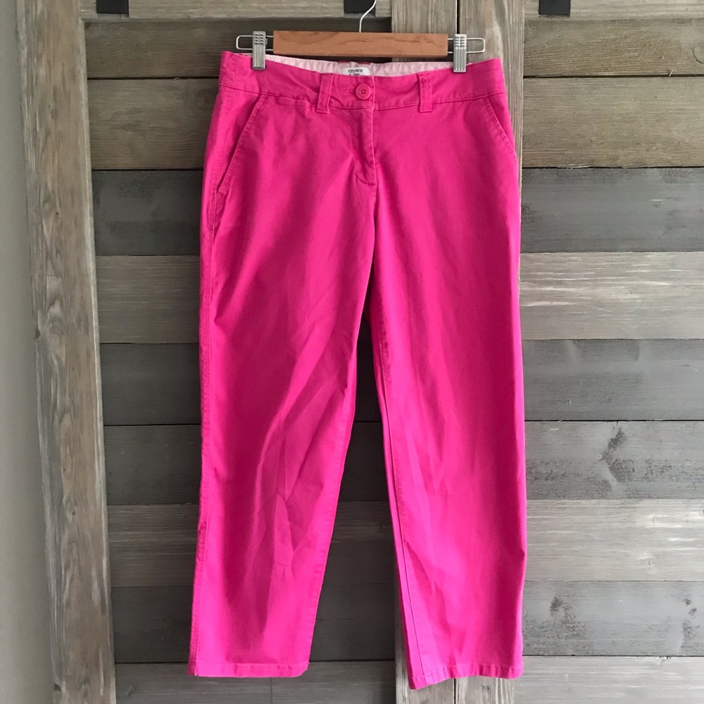 Crown and Ivy Hot Pink pants
